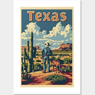 Texas Poster Posters and Art